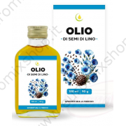 Olio di semi di lino -Spremitura a freddo (100mL/90g)
