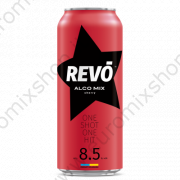 Напиток cлабоалкогольный  "Revo Alco cherry" 8,5% (0,5л)