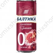 Пиво "Балтика " безалкогольное, гранат (0,33л)