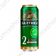 Пиво "Балтика" №2 Алк4.2% (0,5л)