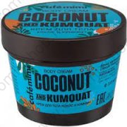 Crema corpo CAFE MIMI Cocco e Kumquat 110 ml .
