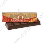 Barretta di cioccolato fondente con ripieno di crema  "Babaevsky" (50g)